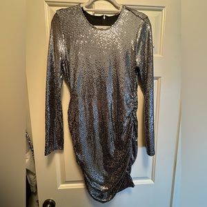 L’AGENCE long sleeves sequin dress. Never been worn